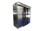 Custom Stainless Steel 304 / 201 Cleanroom Air Shower With Auto Slide Door