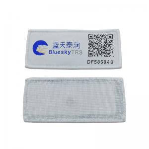 China Embroidery Craft UHF RFID Laundry Tag High Temperature Waterproof Fabric Textile on sale
