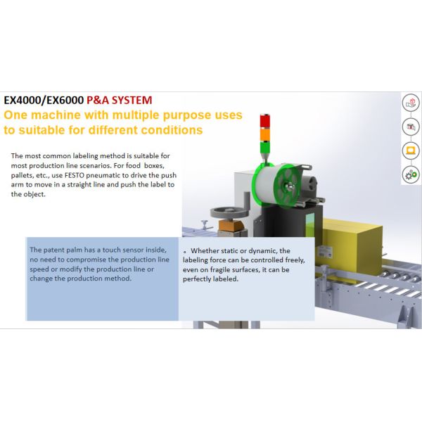 Automatic Piezo High Resolution Inkjet Printer Case Labeling System For Packaging Lines