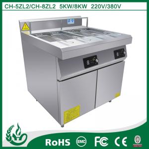 Wholesale fryer electric deep fryers/commercial induction deep fryer/2 tank 4 basket deep fryer from china suppliers