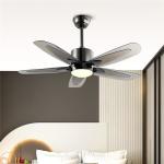 Modern Minimalist Tri-Color ABS Industrial Hanging Fan Light Big Wind AC Motor