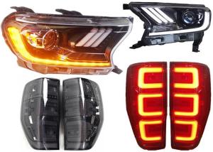 Wholesale Yellow Turn Signal LED Head Lamp Assy and Tail Lamp Assy for Ford Ranger T7 2015 from china suppliers