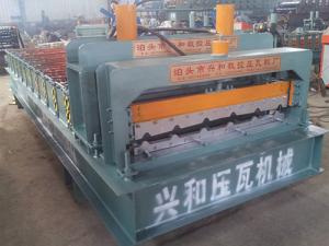 Wholesale Color Steel Sheet Classic Design Glazed Roof Panel Roll Forming Machine from china suppliers