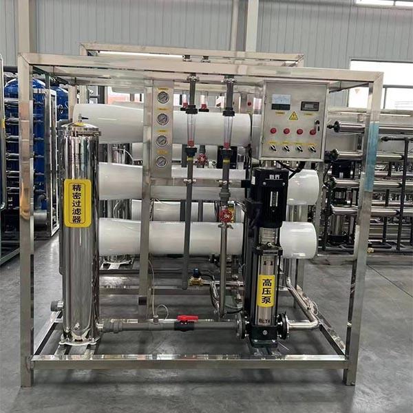 Water Purification 3 ton of double-stage reverse osmosis equipment for Drinking