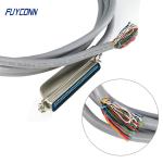 RJ21 IDC Cable Assembly 90 Degree Or 45 Degree Metal Cover Outlet