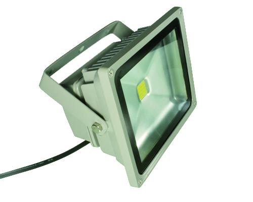 OEM Indoor White Building Epistar Led Flood Lighting Fixtures 30W 3200K - 6000K