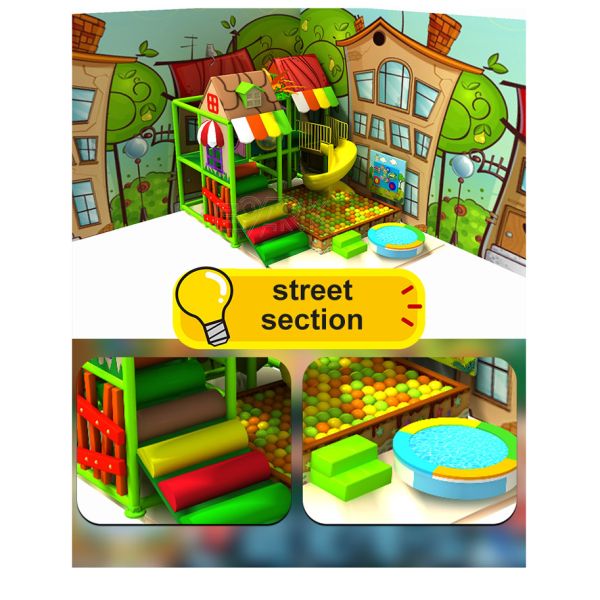 Small Indoor Soft Playground For Kids Softplay Naughty Castle