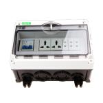 12 24 36 48 Way IP65 Waterproof Outdoor Wall Electrical Enclosure Plastic