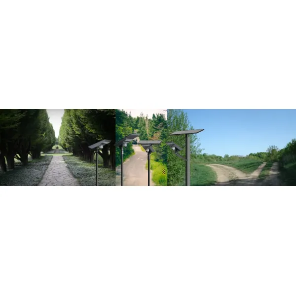 Factory Price Solar Light IR/Motion Sensor Security CCTV Camera IP66 COB SMD Integrated Outdoor Parking Light solar Light