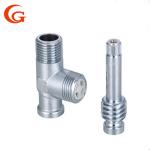 OEM Lead Free Brass Pipe Valve , CNC Chrome Plated Ball Valve