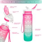 LIQUIDZING Cycling Water Jug Time Marker Straw For Tourist Runner Climber