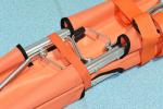 Portable Aluminum Alloy Foldaway Stretcher, Emergency Patient Transfer