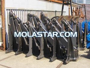 Wholesale Molastar Stockless Steel Anchor For Sale D-HONE Anchor Steel Anchor For Marine High Holding Power Anchor from china suppliers