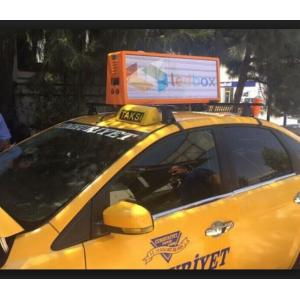 4G WIFI USB Full Color Taxi Top LED Display Smd2121 3500CD 200w Maximum Power