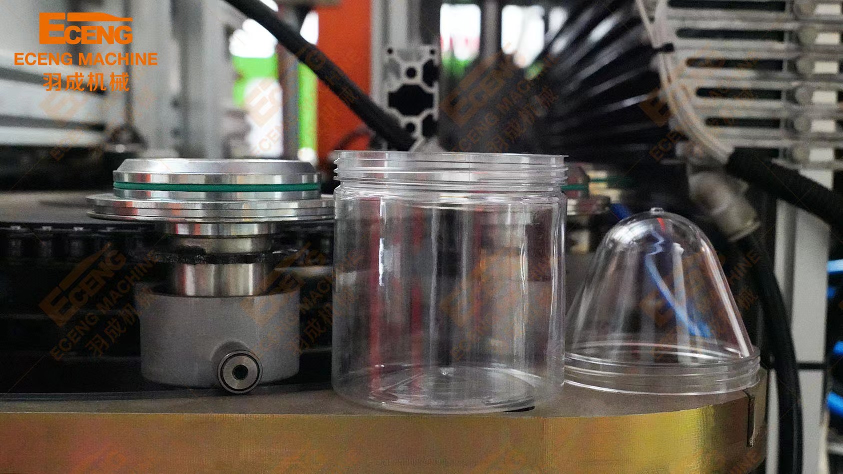 Jar Can PET Bottle Blow Molding Machine Automatic 4 Cavities Wide Mouth J4