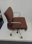 Low Back Herman Miller Management Chair , Beautiful Brown Executive Office Chair