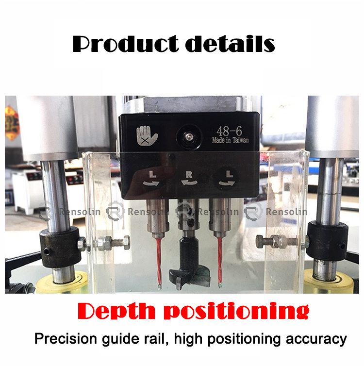 Cabinet Doors Wood Boring Machine Vertical Hinge Hole Drilling Machine 60mm