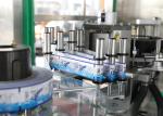 Low Noise Hot Melt Glue Square Bottle Labeling Machine For Bottling Packaging