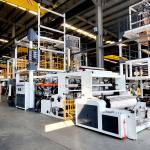 Computerized Polyethylene Blow Film Extrusion Machine For 1200mm Width