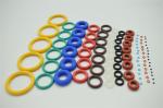 Good Oil Resistance Rubber O Rings Custom Available Durable Tear Strength 16-30