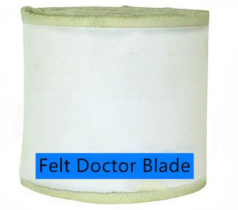 Increases Rubber Belt Life Sanforizing Rubber Belt Used Felt Doctor Blade