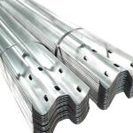 ISO 9001 W Beam Anti Collision Guardrail Galvanized Steel Highway Guardrail