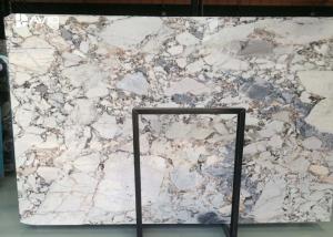 Wholesale Galaxy Blue Marble Natural Stone Slabs 18mm Highly Polished Moisture Resistant from china suppliers