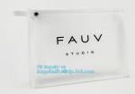 Portable Clear PVC Slider Zipper Cosmetic Makeup Bag, Water proof slider pvc