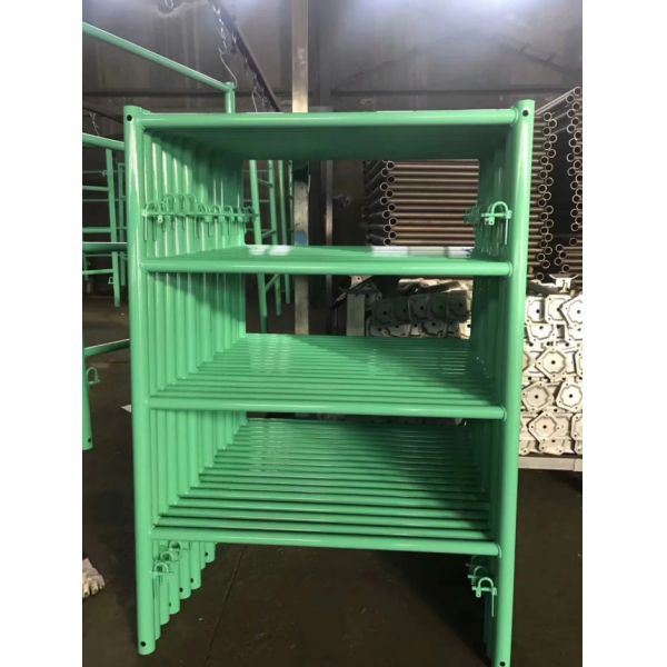 5-Ton Loading Capacity Anti Slip Scaffold Frame Rust Resistant Easy Assembly For Construction Site