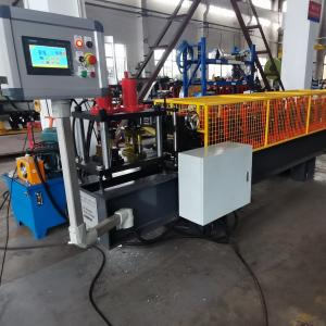Wholesale Steel 1.2 - 1.5mm Thickness Electrical Din Rail Top Hat Rail TS35 Roll Forming Machine 5.5KW from china suppliers