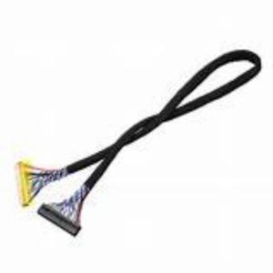 Wholesale UL VW-1 Flammability Rated Black Low-Voltage Display Serial Cable with Insulation Resistance ≥1000MΩ from china suppliers