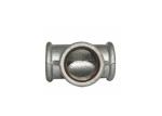 Eco Friendly Reducing Tee Pipe Fitting , 223 Black Iron Side Outlet Tee For