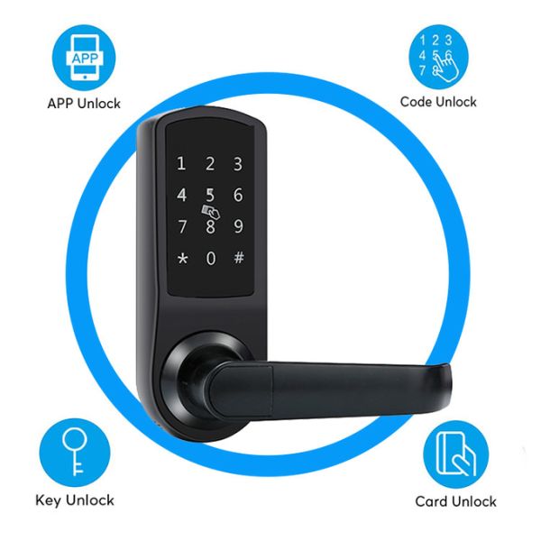 4 Colors Optional Deadbolt Smart Password Door Locks with TTlock App