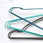 Multi Color Coating Pants Bar 16 Inch Clothes Wire Hanger
