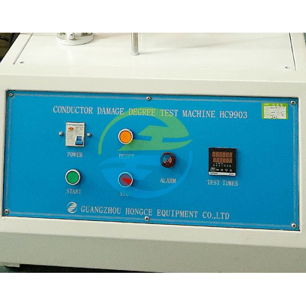 IEC Test Equipment for Conductor Damage Degree Testing with Guide Rail Structure and Multiple Test Stations