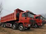 Tipper WEICHAI Diesel Engine SHACMAN F3000 Dump Truck 8x4 380 EuroII Red