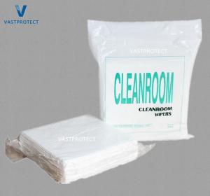Wholesale Cleanroom Wipers for Lint Free Laser Cut White 100% Polyester No Lint Left Behind from china suppliers