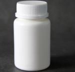 80g PE White Large Mouth Bottle Anti Theft Cap Pharma Grade High Precision