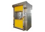Energy Efficiency Cargo Air Shower Room With Fast Rolling Door 3 Sides Blowing