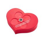 Elegant Heart Shaped Chocolate Box Packaging Multi Compartment Gift Box