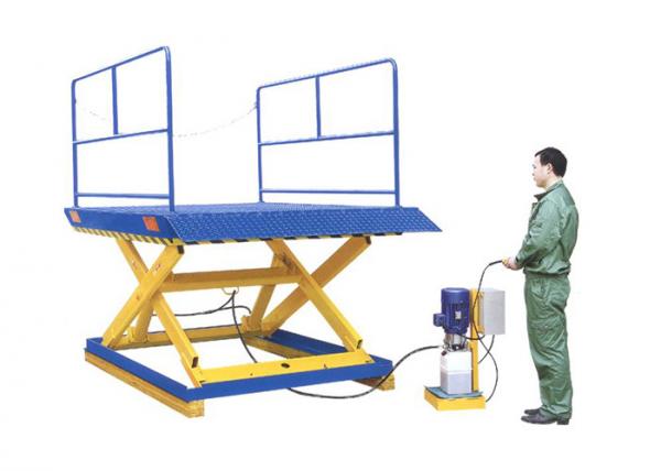 Quality ALT Electric Load and Unloading Lift Table Lift Platform With Double Acting Hydraulic Cylinders Capacity 1 Ton- 2.7 Ton for sale