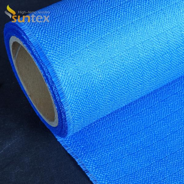 Acrylic Coated Fiberglass Fabric Roll For Fire Blanket Fireproofing Curtain OEM