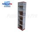Corrugated Card 5 Shelf Paper Display Stand Retail POS Displays for iFork