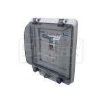 MCCB 250A IP67 Waterproof Hinged Window Syntax AW200A Clear Grey Cover 150*165