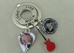 Long Live Rock Promotional Keyrings Soft Enamel Customized Key Chain