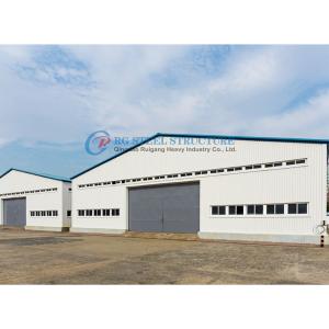 Wholesale Sustainable Steel Frame Industrial Building , Modern Steel Frame Structure Workshop from china suppliers