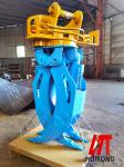 Chainsaw Mini Hydraulic Timber Grapple Excavator Attachments