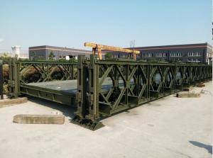 Wholesale Steel Bailey Bridge，Compact 100 , DS Structure , Painted , Single lane ，HS20 load, from china suppliers