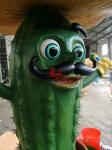 Infrared Sensor Theme Park Cartoon Animatronic Plant Cactus