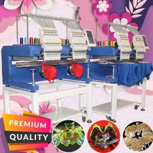 Wholesale Best china embroidery machine for sale HO1502H 15 needles 2 head computer embroidery machine for cap t-shirt flat 3d hat from china suppliers